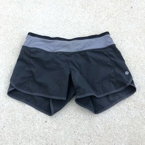 Black Lululemon shorts
